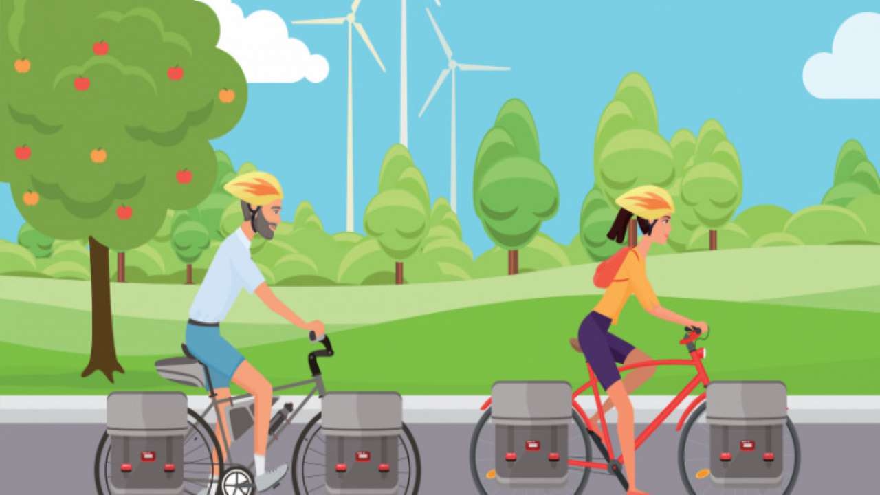 Uscite in bici in fascia rossa-arancione o gialla