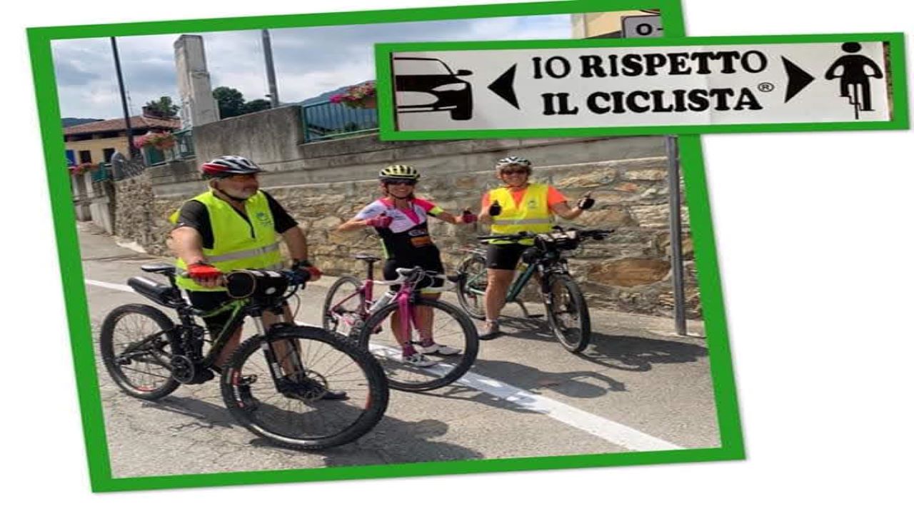 #IOrispettoilciclista bici &Dintorni