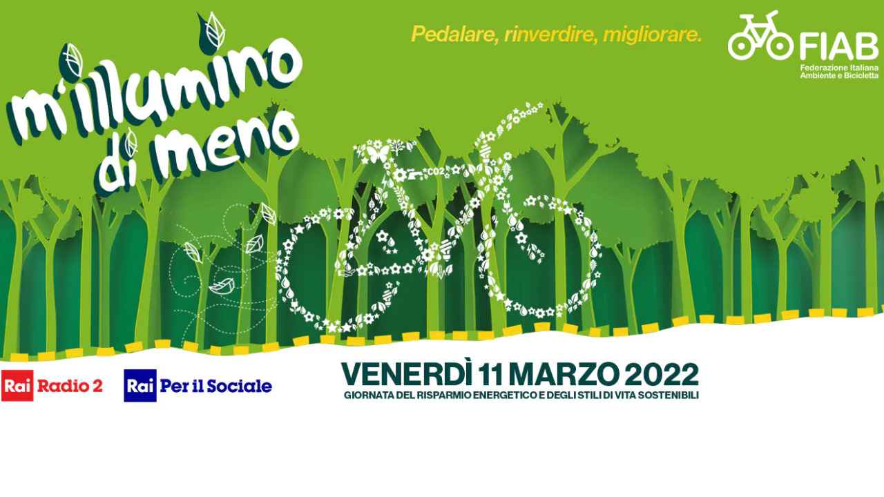 M'illumino di meno 2022 bici &Dintorni