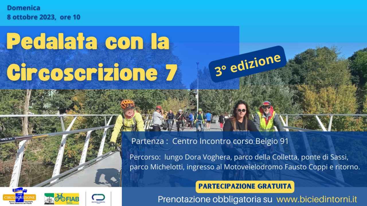 Pedalata con la Circoscrizione 7 bici &Dintorni