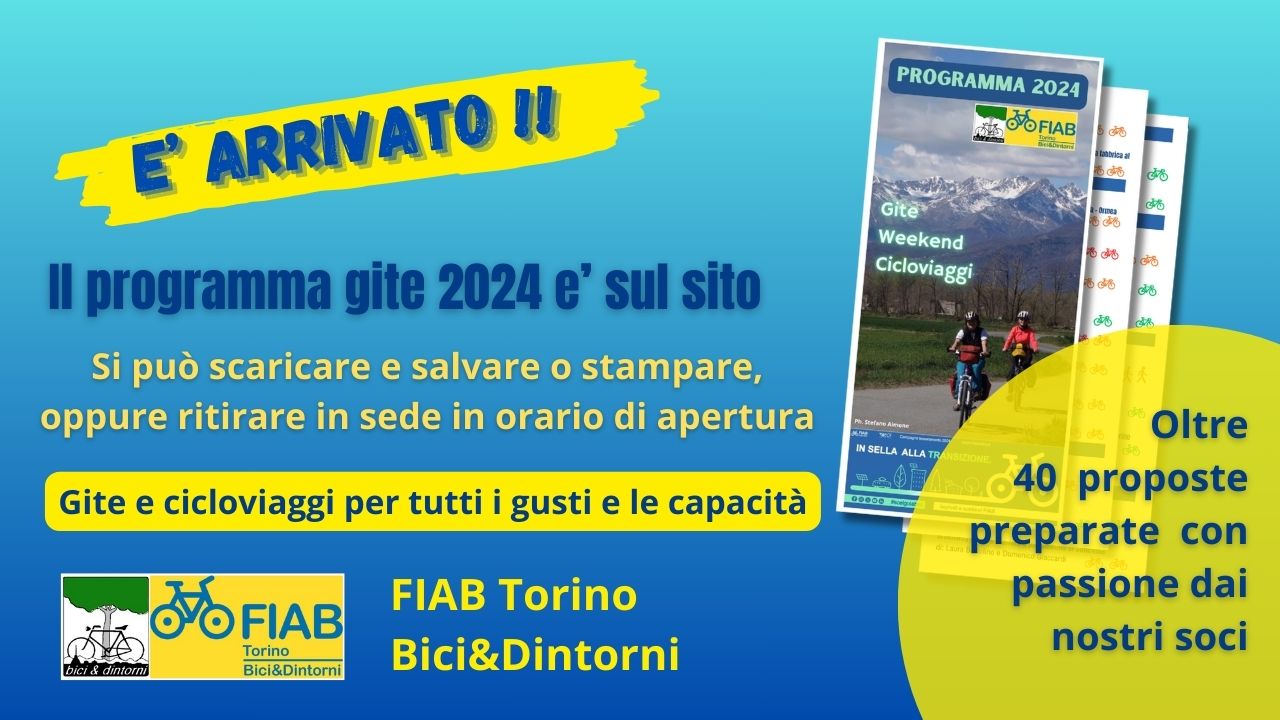 Programma Gite 2024 bici &Dintorni