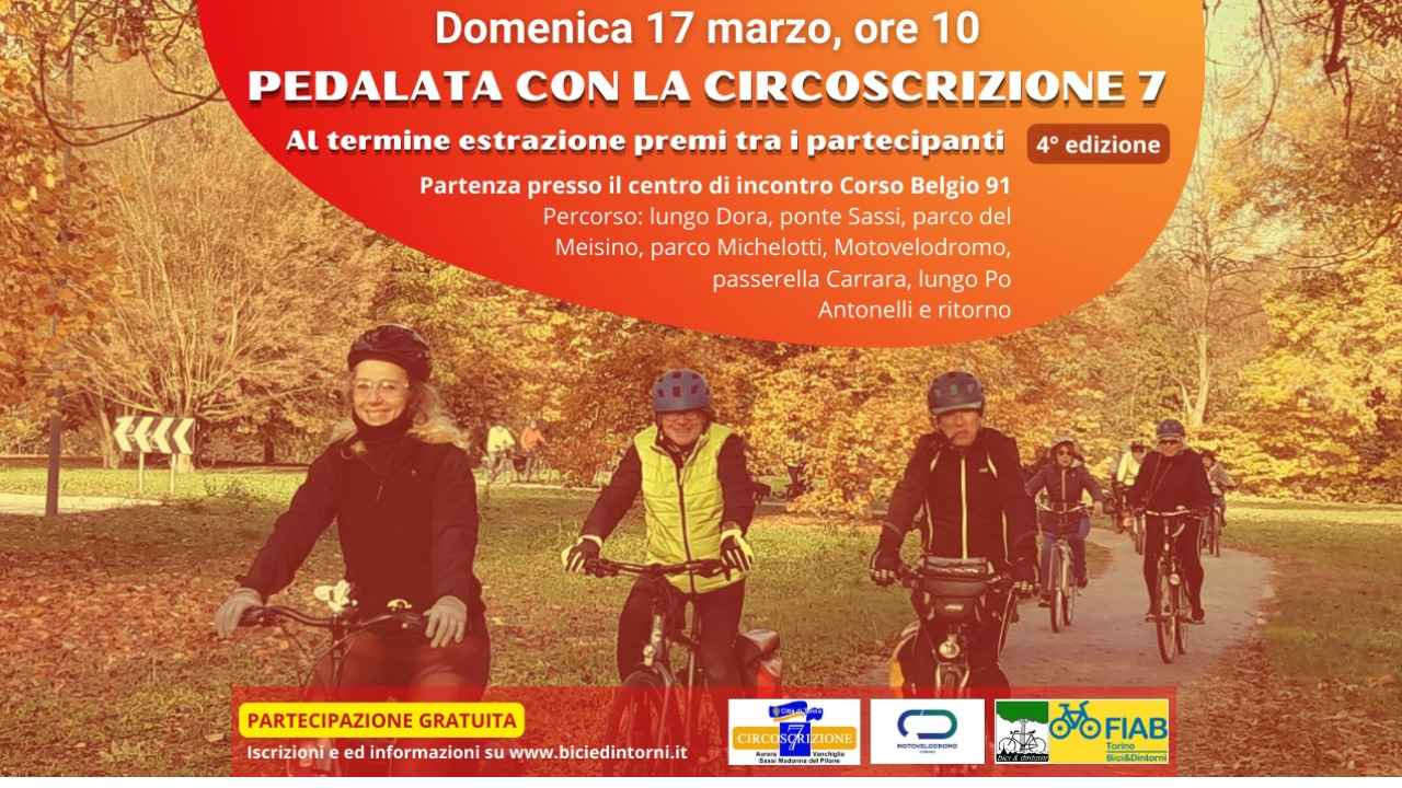 Pedalata con la Circoscrizione 7