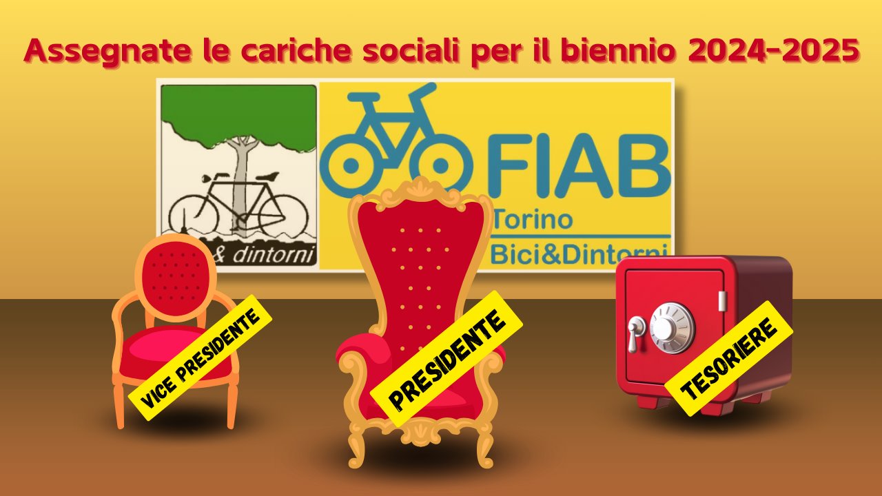 Assegnate le cariche sociali per il biennio 2024-25 bici &Dintorni