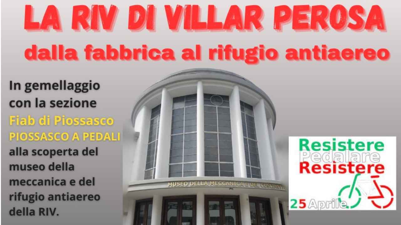 La RIV di Villar Perosa bici &Dintorni