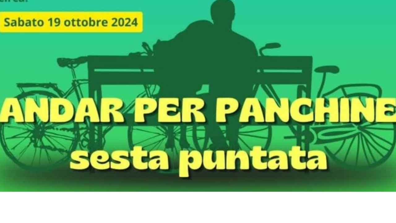 Andar per panchine - sesta puntata bici &Dintorni