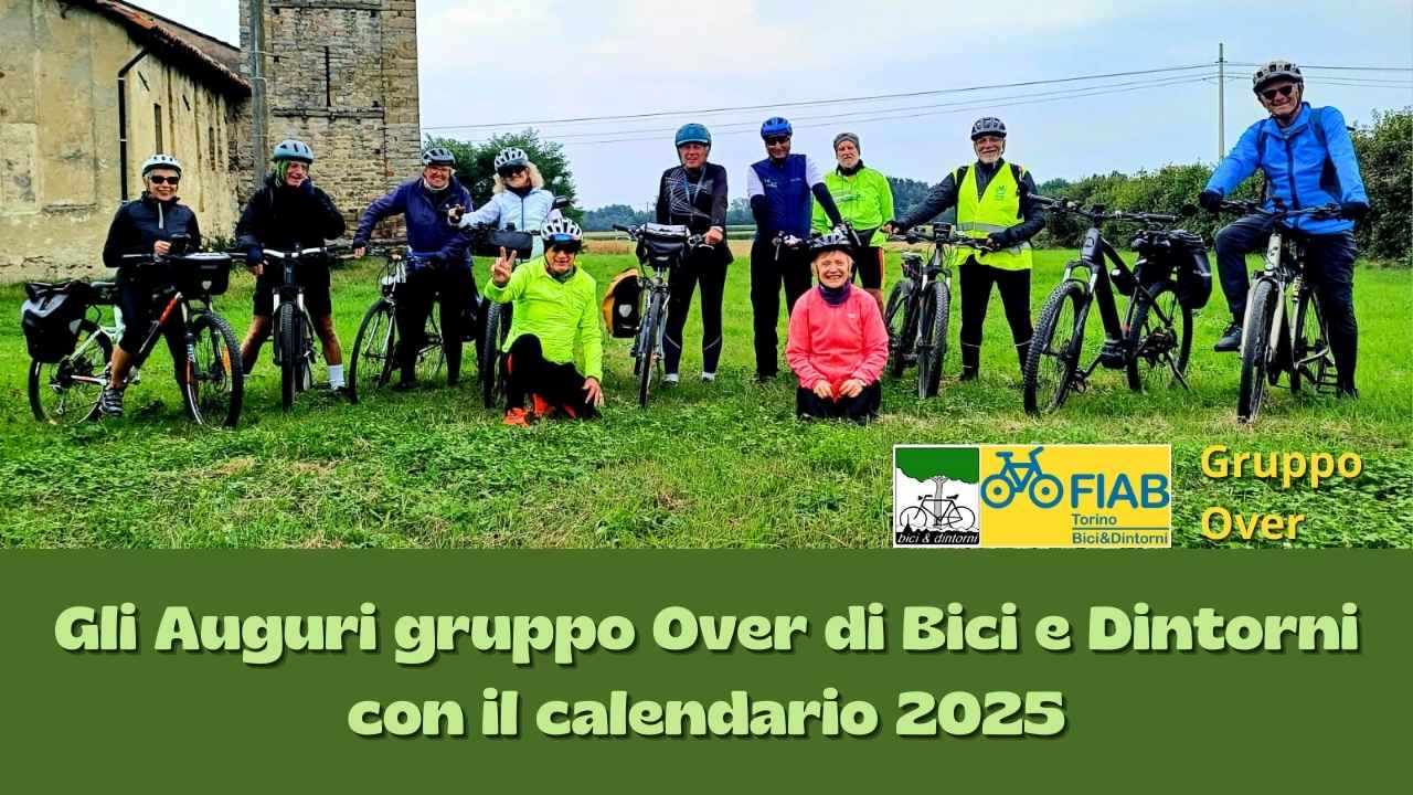 Gli Auguri del Gruppo Over con il loro calendario bici &Dintorni