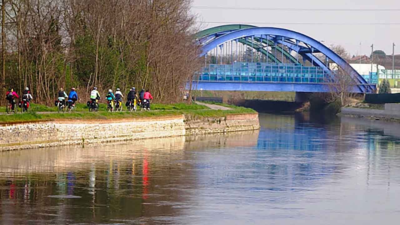 Il Ticino e l' Abbazia di Morimondo bici &Dintorni