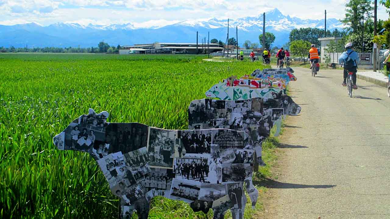 Nel cuneese fra ...storia, santi sociali, porri e salsiccia!! bici &Dintorni