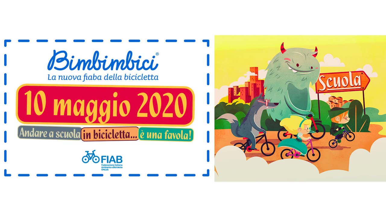 Bimbimbici 2020 - Andare a scuola in bicicletta… è una favola!