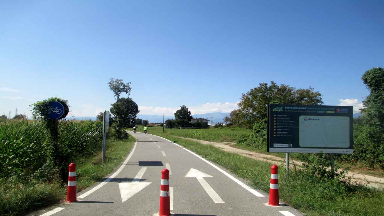 La ex ferrovia da Airasca a Moretta bici &Dintorni