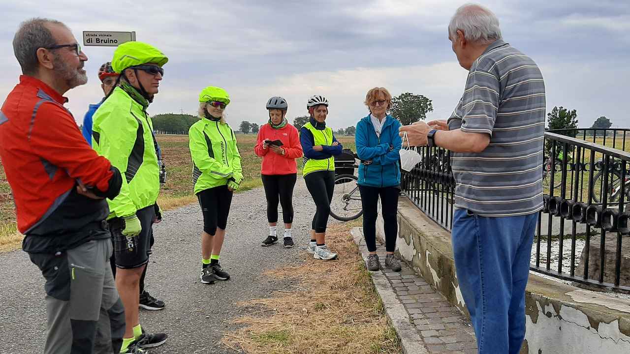 Rievocando la Battaglia della Marsaglia  bici &Dintorni